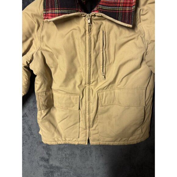 Vintage Outerwear From Sears Men's Tartan Plaid Lining Jacket M - Picture 4 of 7